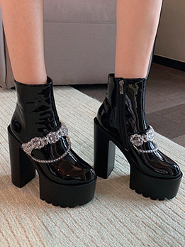 Prom Perform Chunky Chain Accessories Boots