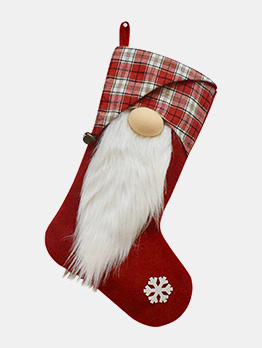 Popular Christmas Sock Gift Bag Christmas Tree Pendant