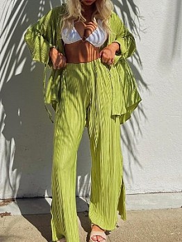 Comfy Solid Loose 2 Piece Pajama Sets