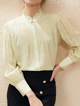 Silk French Style Shirt