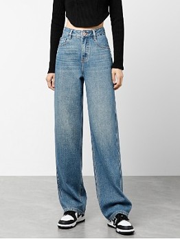Gradient Straight Leg Jeans